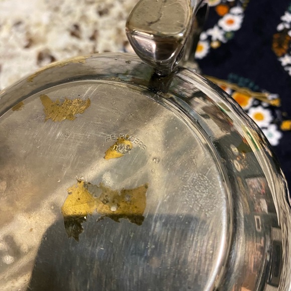 Vintage FB Rogers lotus centre piece. Silver plated. EUC - Picture 2 of 2